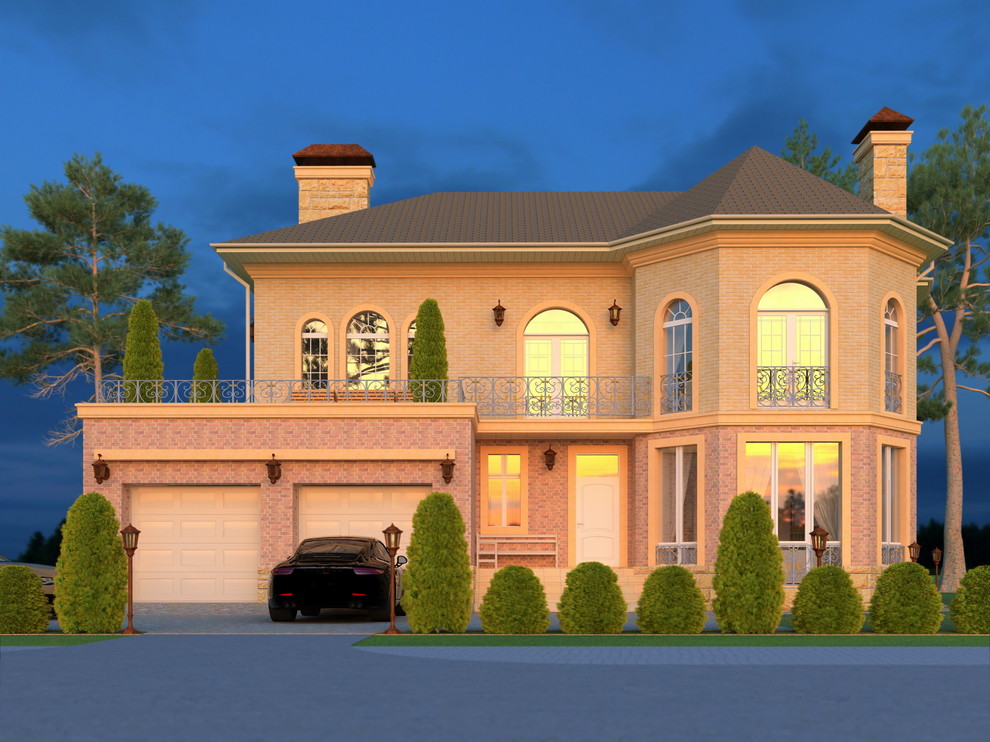 проект загородного дома в Подмосковье