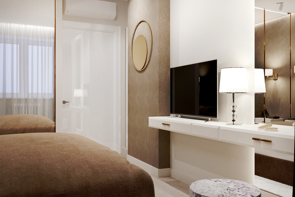 Интерьер в теплых тонах