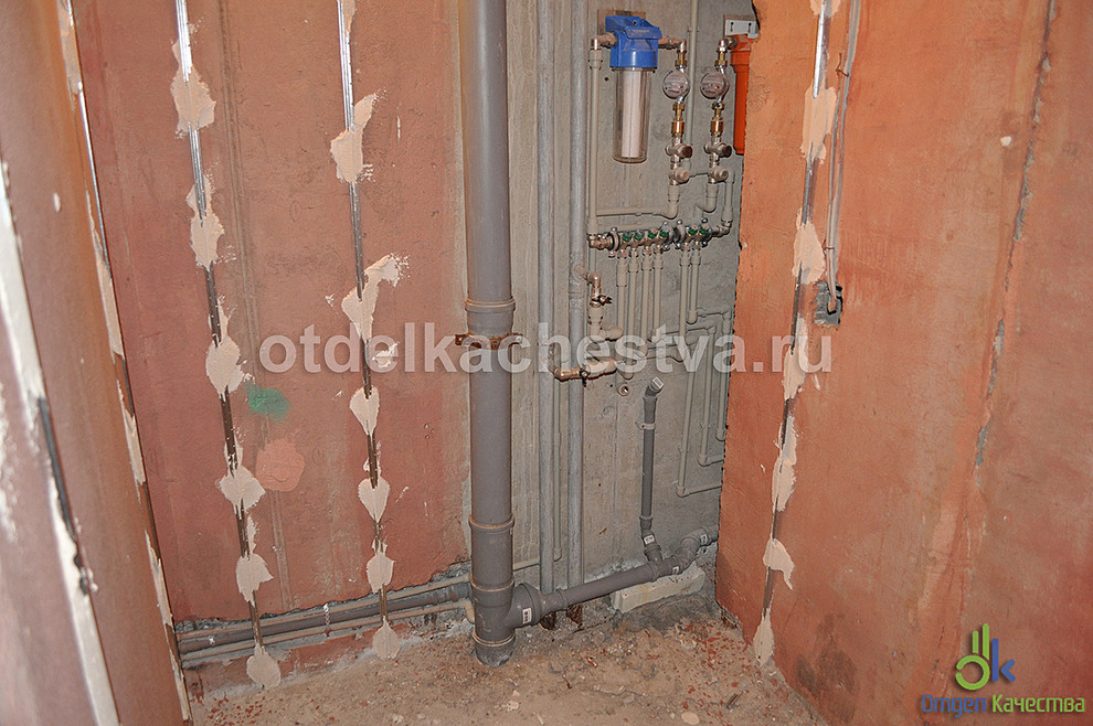 Фотографии "до": Ремонт 4-х комнатной квартиры на пр. Луначарского