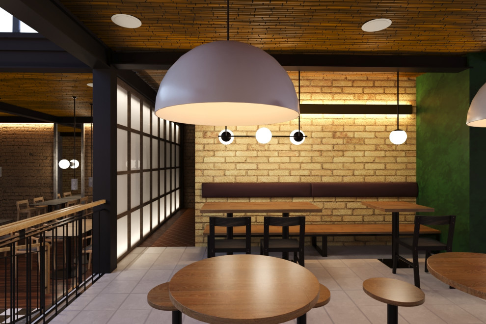 Визуализация ресторана