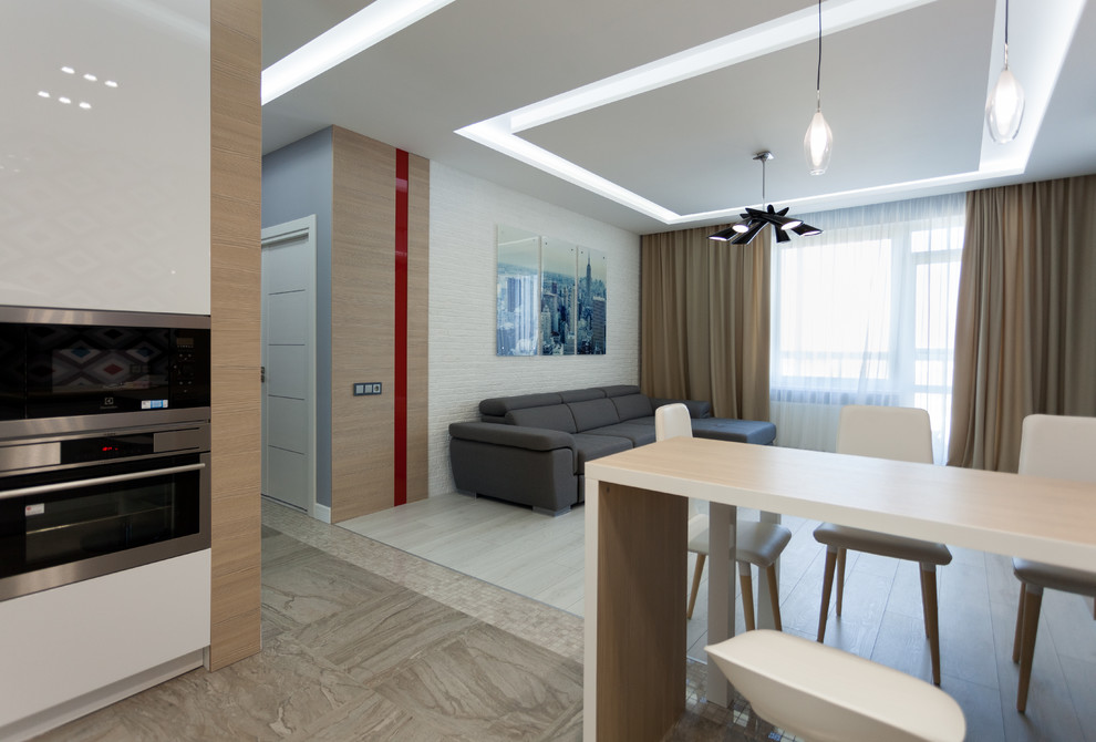 Квартира с яркими элементами