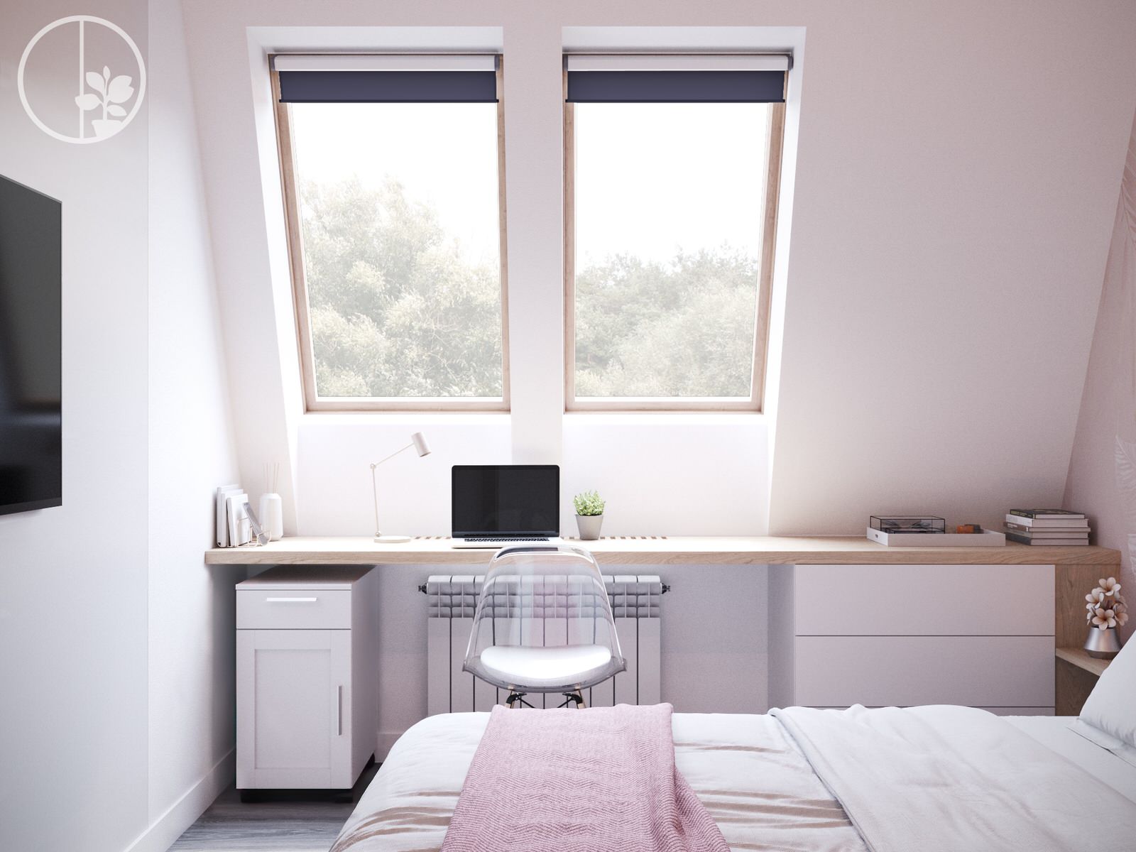 Квартира на мансардном этаже ЖК "пригородный простор"