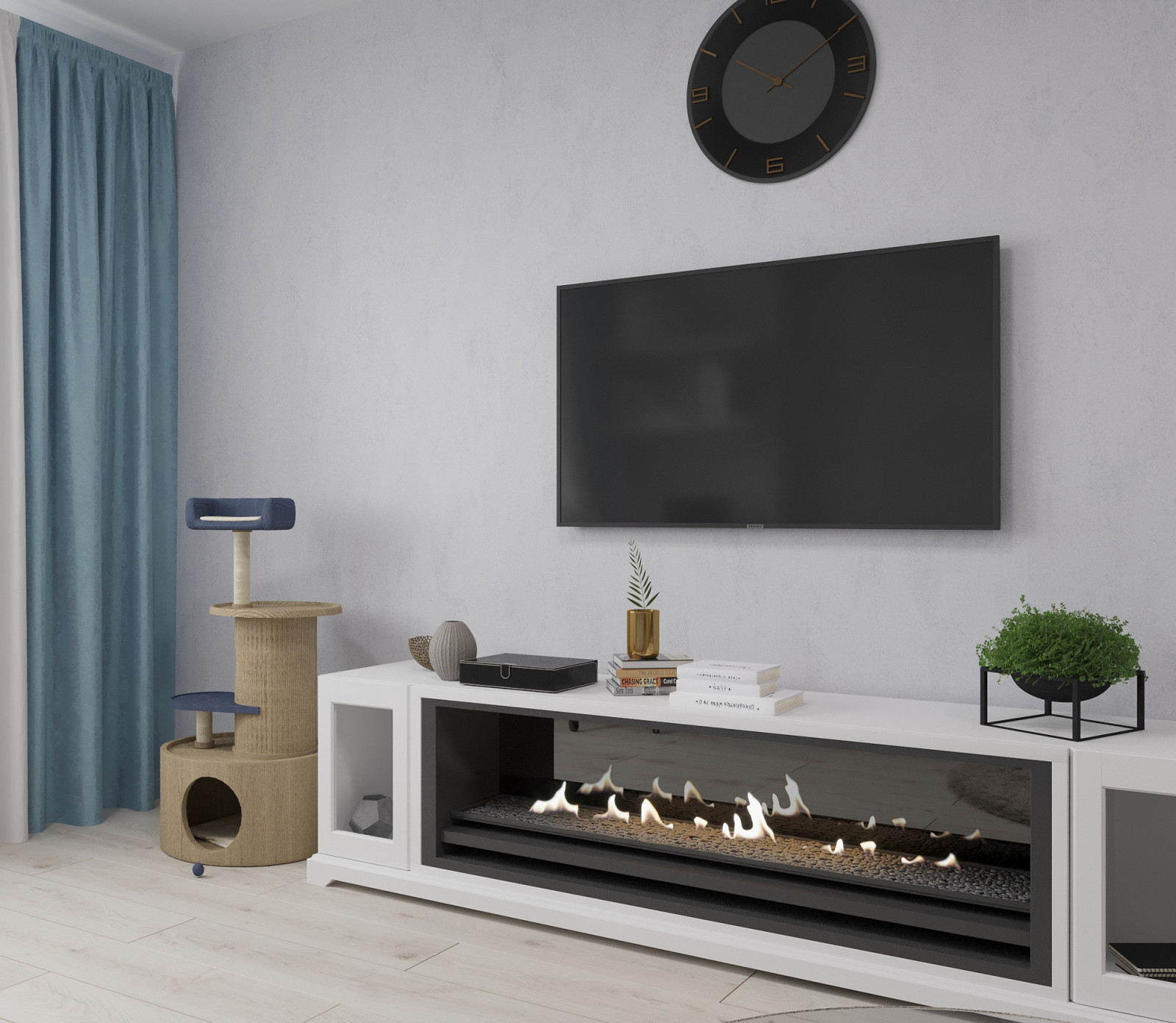 Трехкомнатная квартира в ЖК Маршал