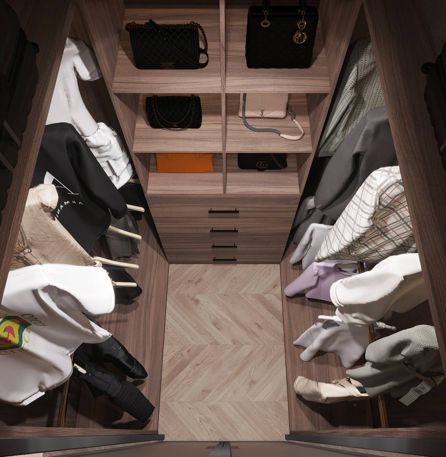 Проект квартиры 76 кв.м. 2022г.