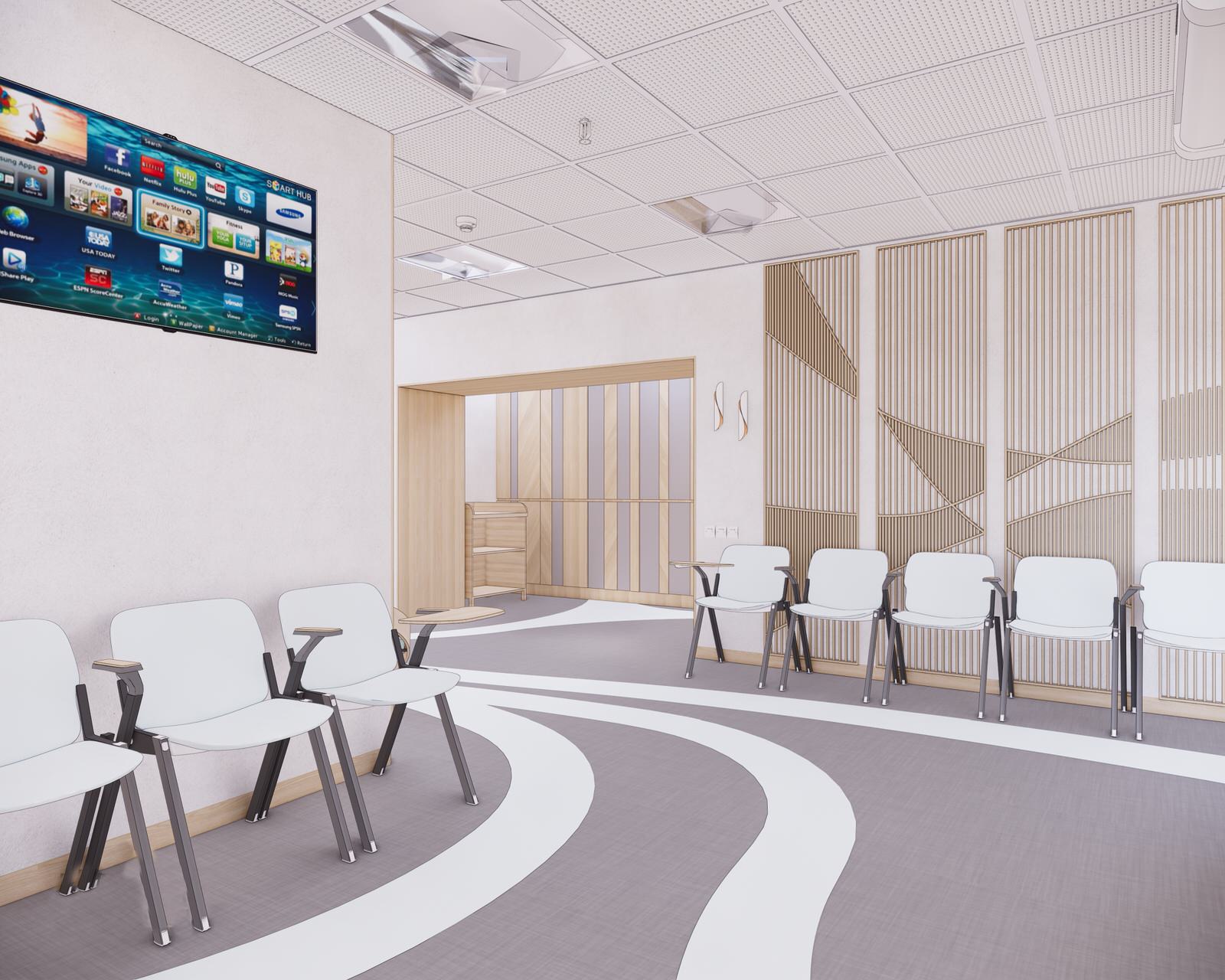 Концепция холла для Немецкой Семейной клиники