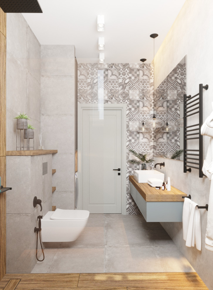 Ванная комната в частном жилом доме в Калининградской обл.