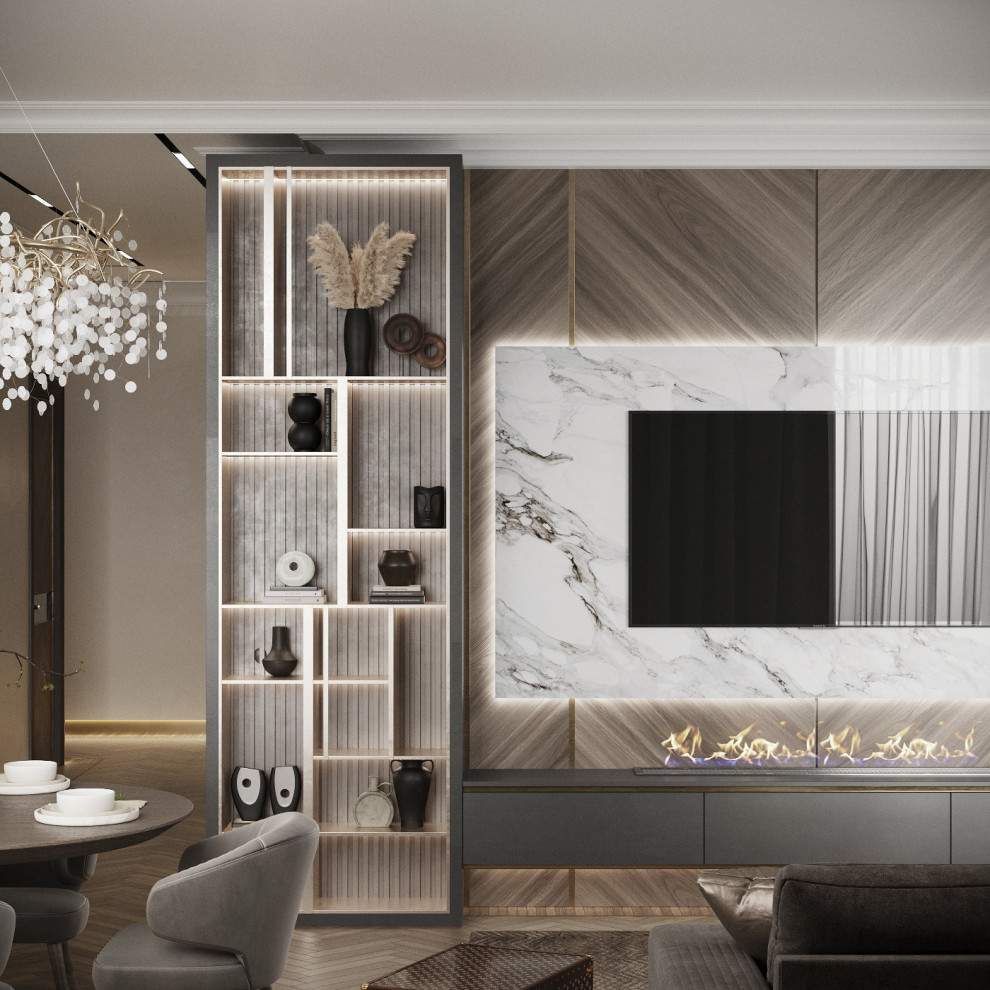 Обложка проекта: Квартира 115 м. в Москве