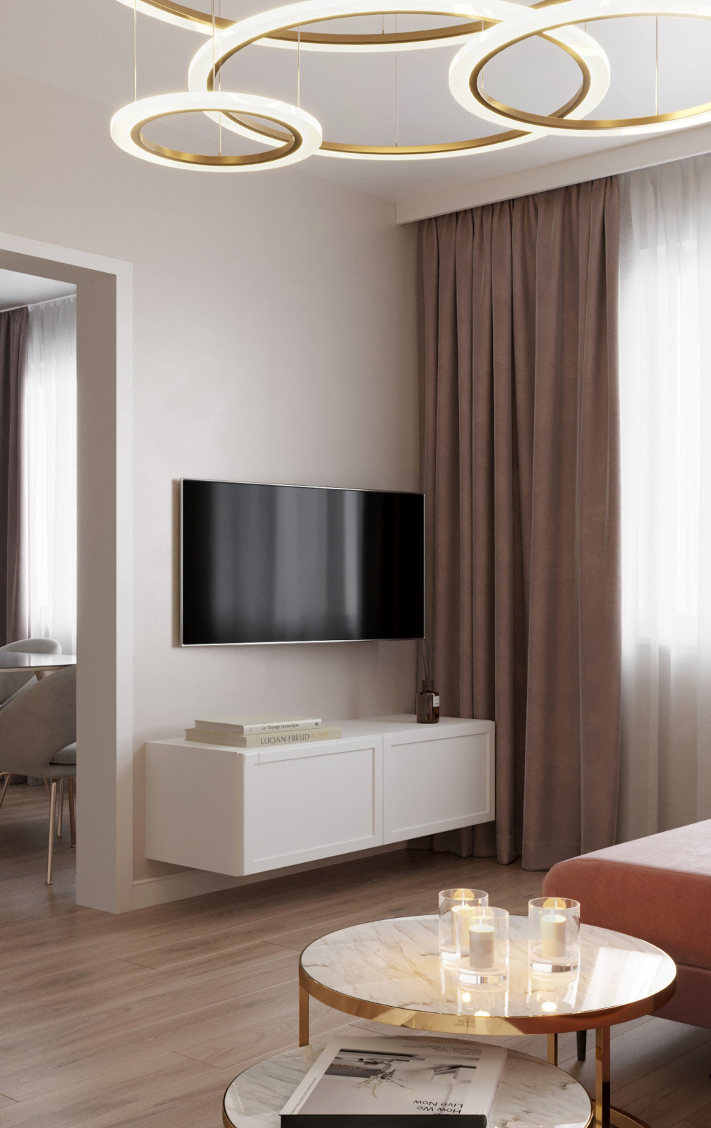 Проект гостиной