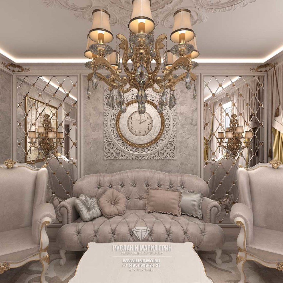 ДИЗАЙН КВАРТИРЫ В СВЕТЛЫХ ТОНАХ