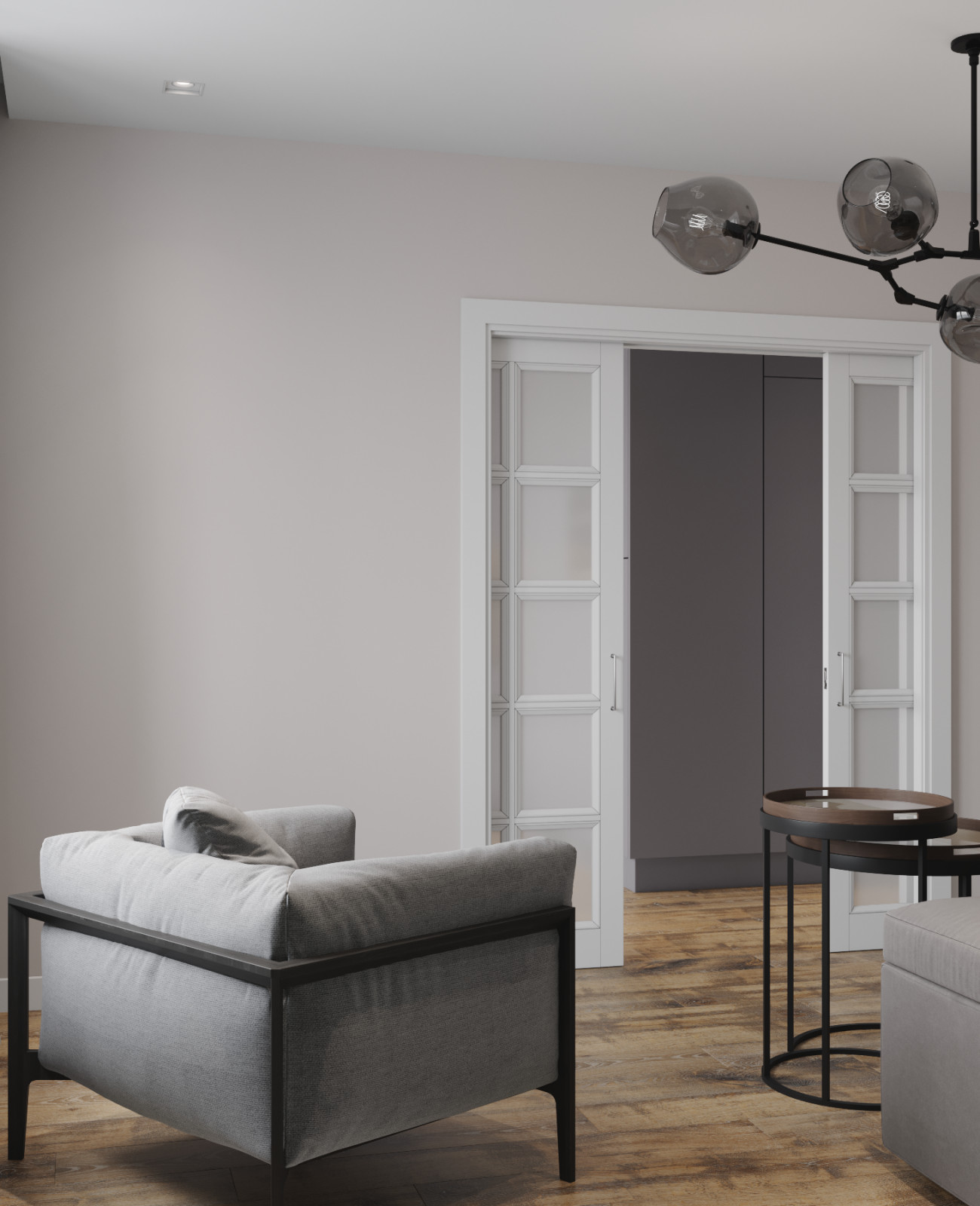 Трехкомнатная квартира в ЖК "Новый Оккервиль"