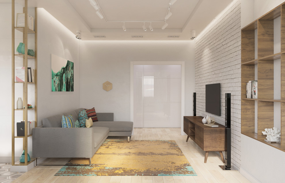 Интерьер трехкомнатной квартиры