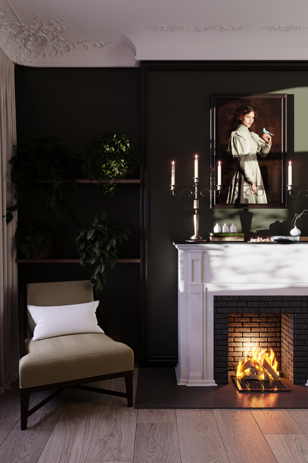 Санкт-Петербург, комната.