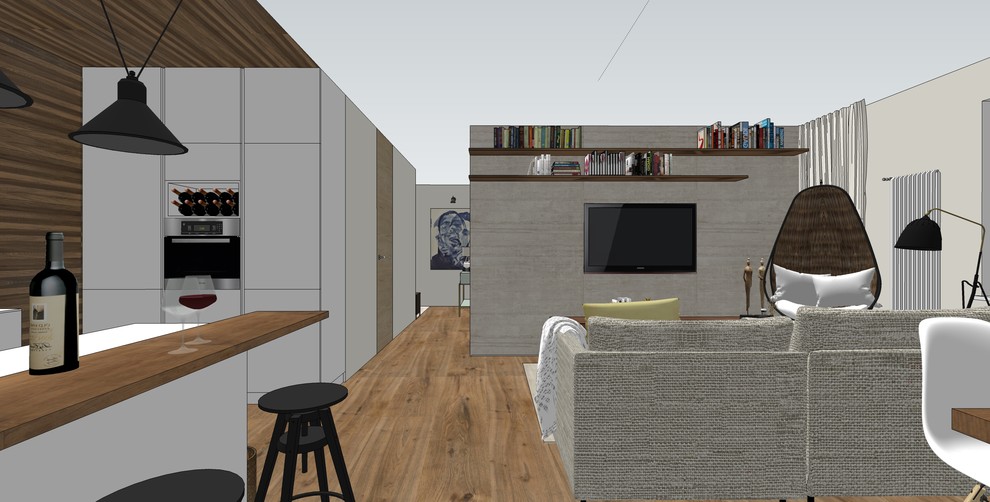 Дизайн-проект квартиры по ул. 1905 года