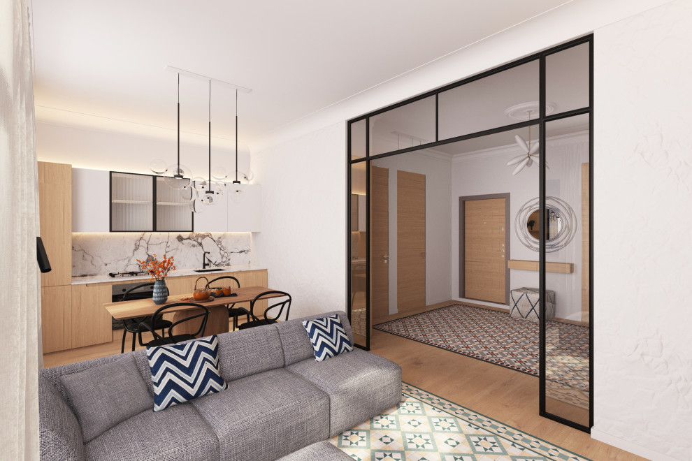 Гостиная-кухня