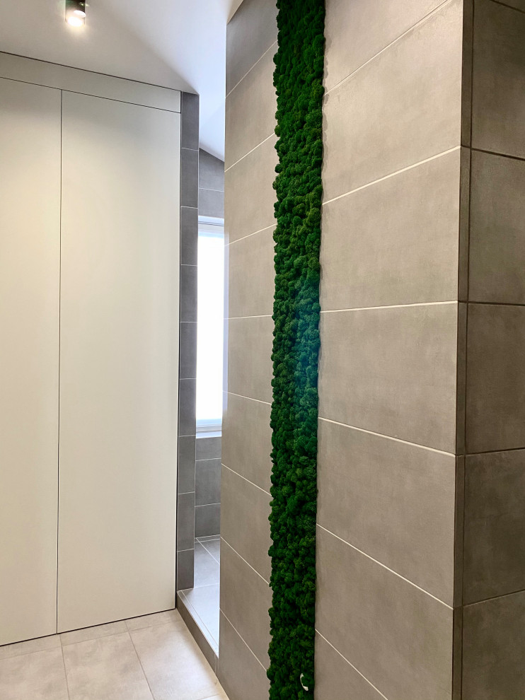 Интерьер ванной комнаты в частном доме