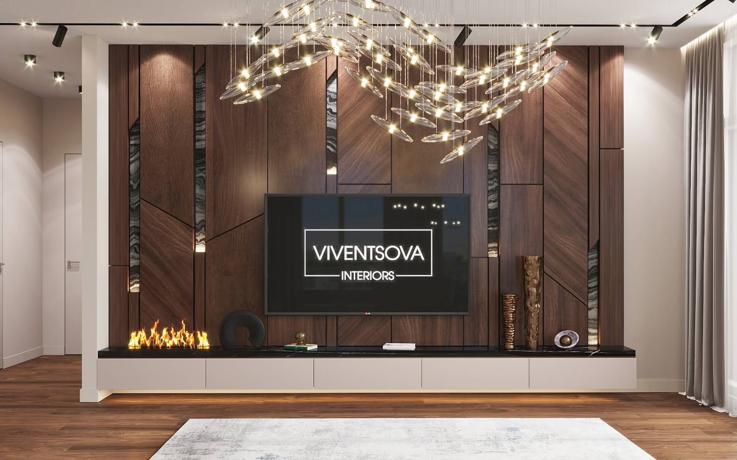 Проект квартиры 200 кв.м. 2021г.