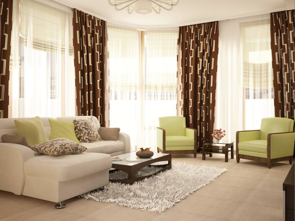 Дизайн интерьера "Свет и простота"