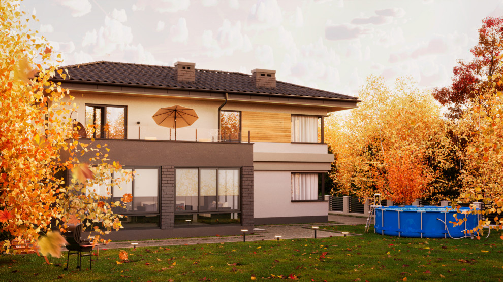 American Home in Autumn Breath by ACG Group