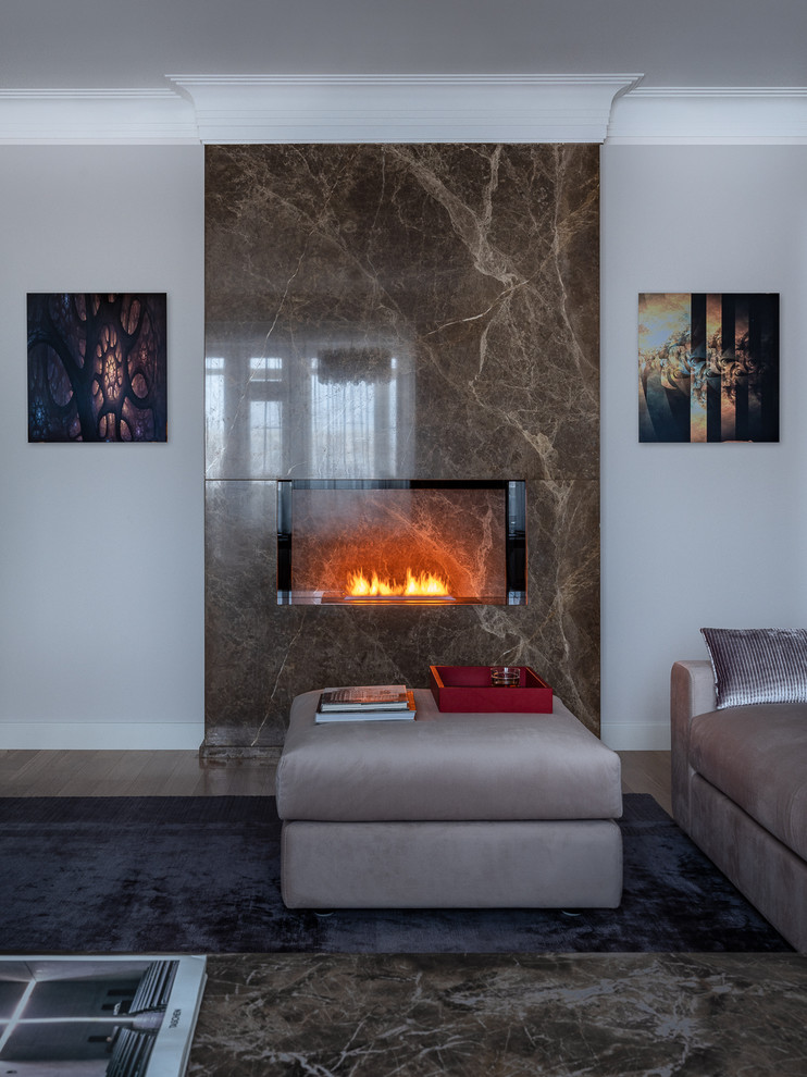 Квартира с камином