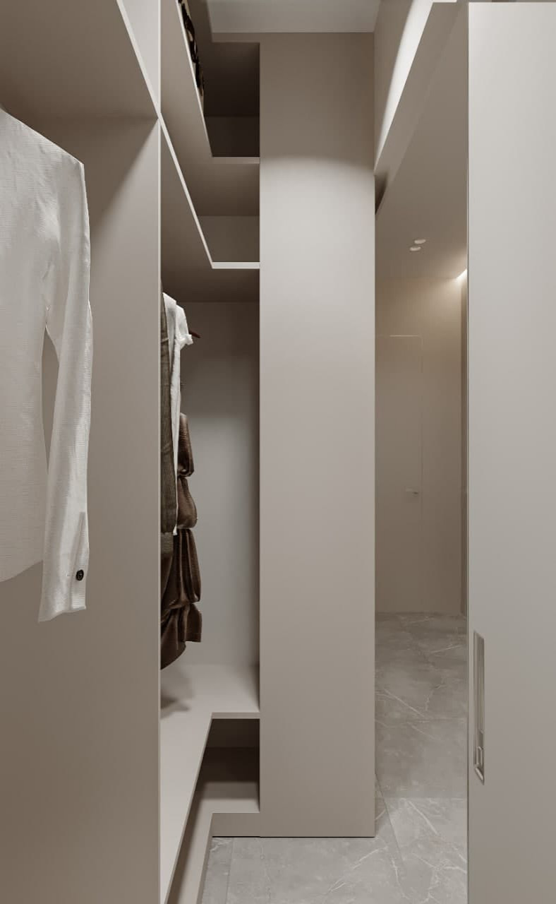 ДИЗАЙН-ПРОЕКТ ИНТЕРЬЕРА КВАРТИРЫ, ЖК GREEN PARK, МОСКВА, 60 М²