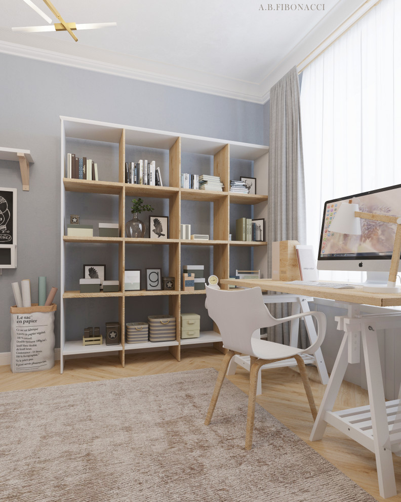 Обложка проекта: Проект квартиры 100 м. кв. на петровском острове