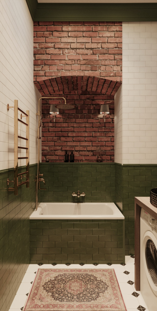 Интерьер в винтажном стиле для квартиры в доме дореволюционной застройки