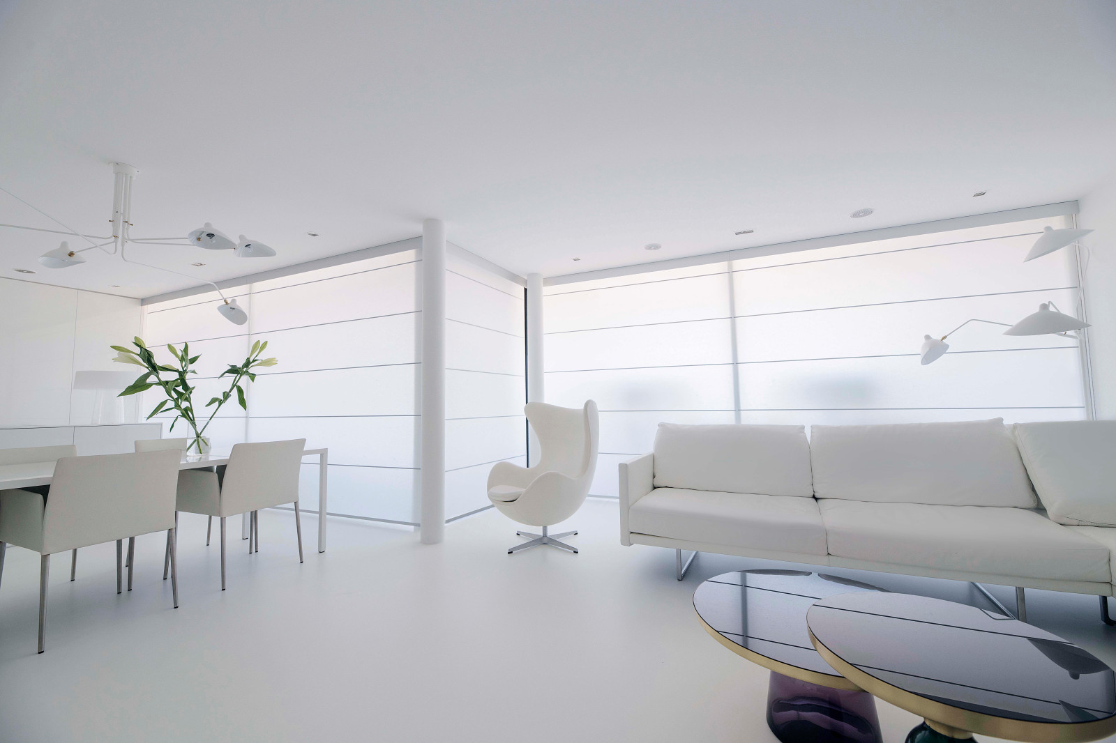 Апартаменты с стиле минимализм