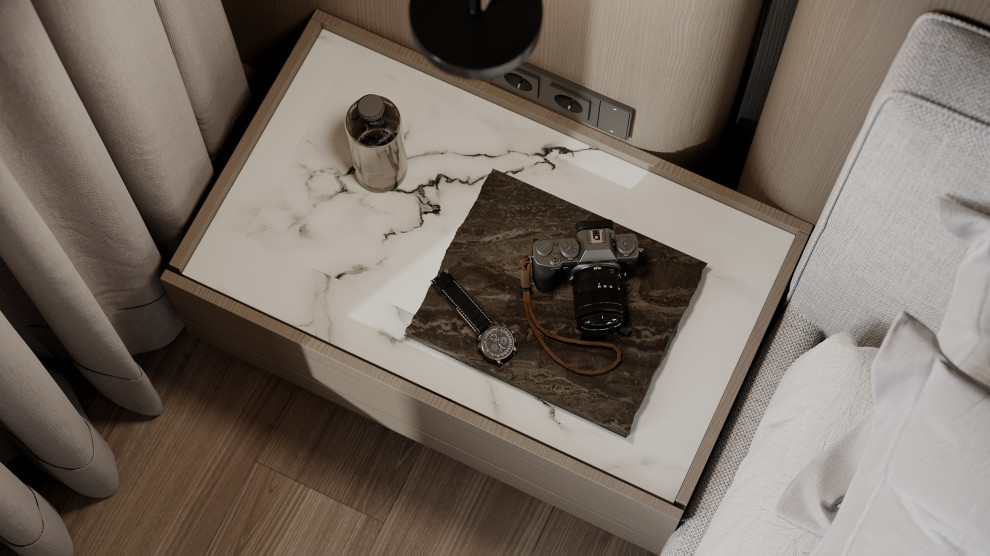 Мастер - спальня в загородном доме