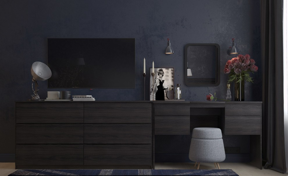 МИНИМАЛИСТИЧНЫЕ ФАКТУРЫ БЕТОНА И ДЕРЕВА В КОНТРАСТНОМ ИНТЕРЬЕРЕ