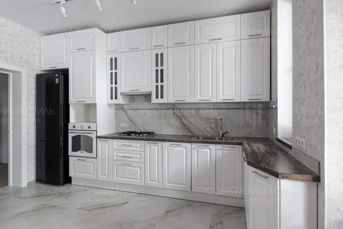 Кухня Эллада (кухня в загородный дом)