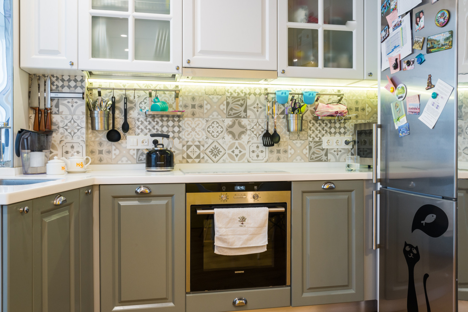 Яркая квартира для молодой семьи