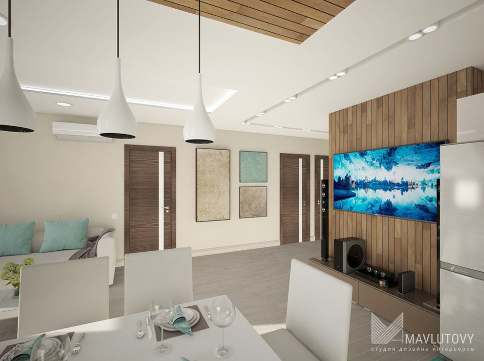 Современная 4-комнатная квартира в Уфе по ул. Комсомольская