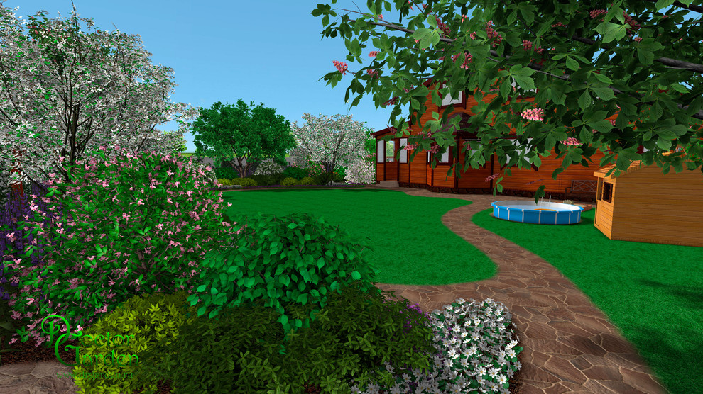 Сад для большой семьи