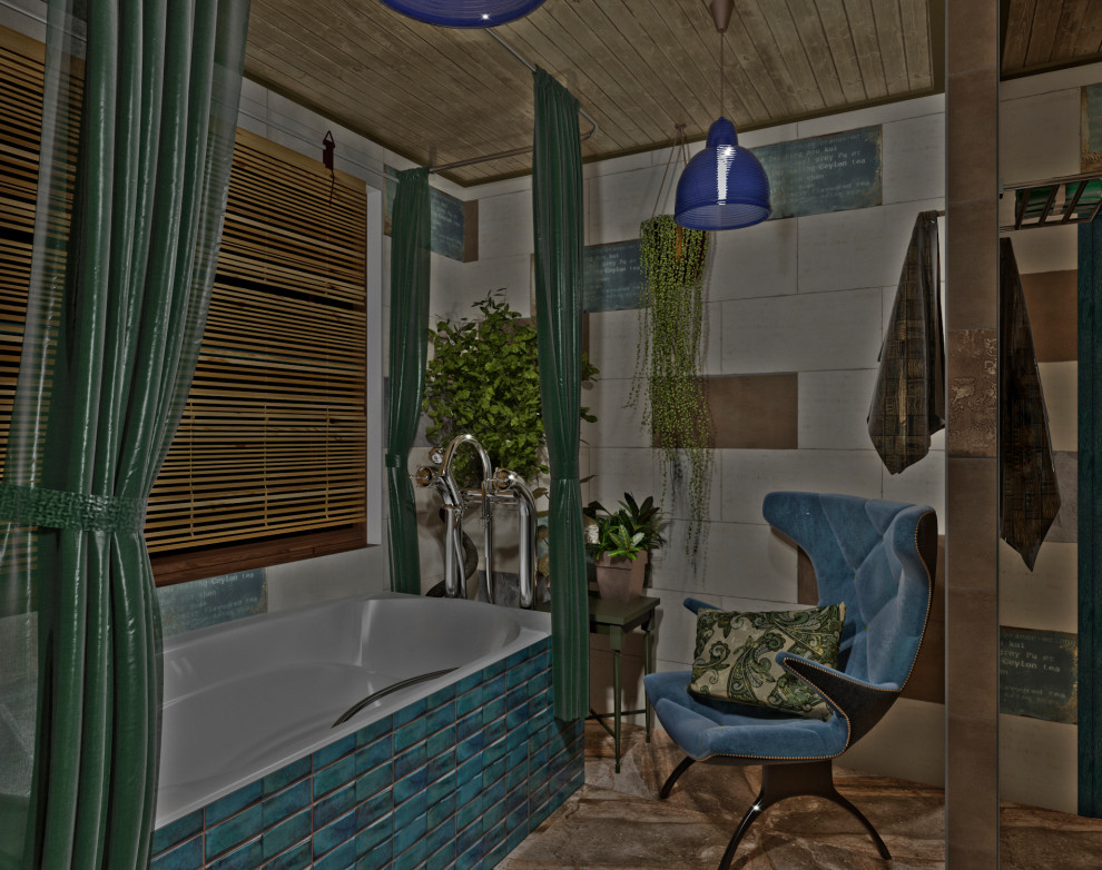 Обложка проекта: Зеленая ванная