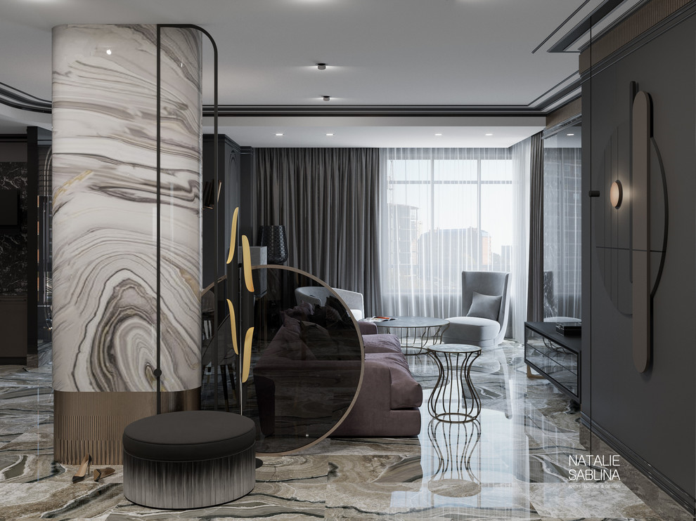 Квартира г. Краснодар "Lilac Grey"