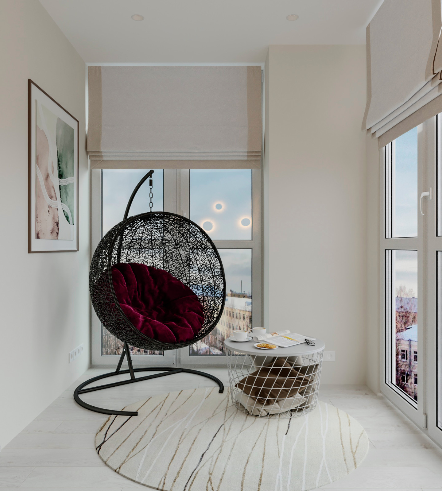 Четырехкомнатная квартира в Мегаполисе