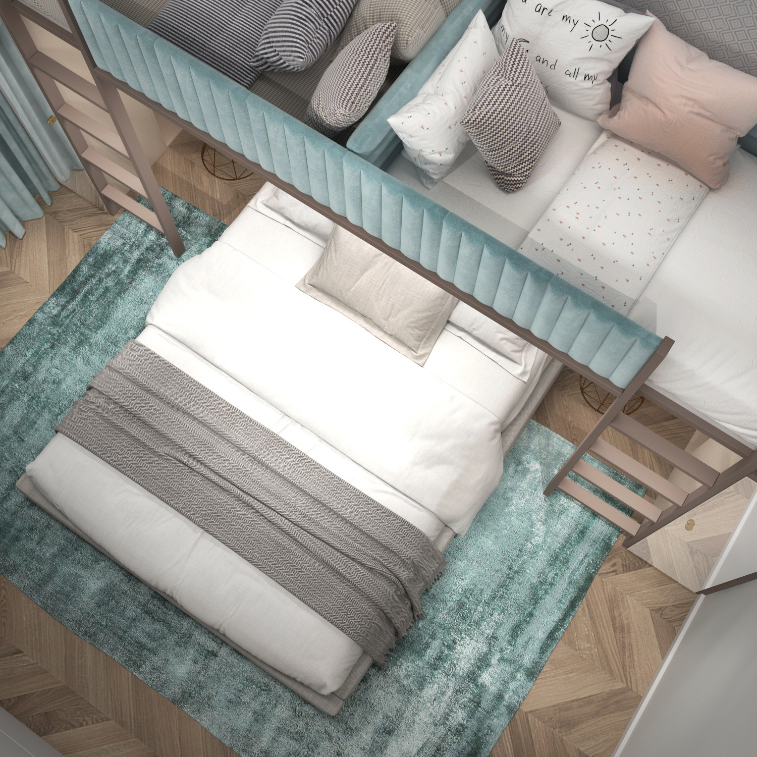 Маленькая квартира для большой семьи