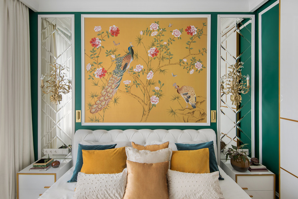 Проект недели: Спальня с проходной гардеробной и ванной комнатой