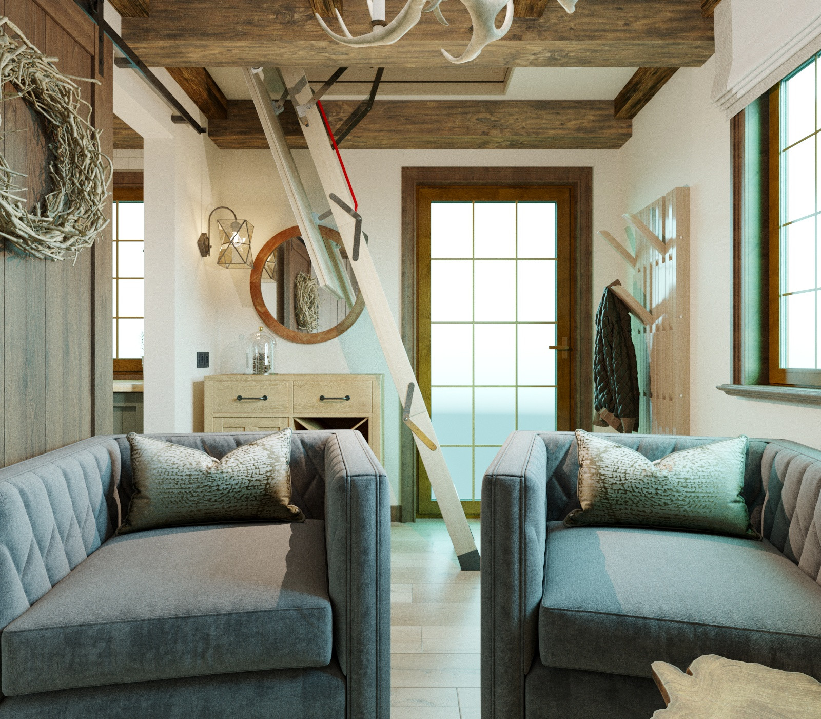 Обложка проекта: Домик для отдыха 32 кв.м на Камчатке