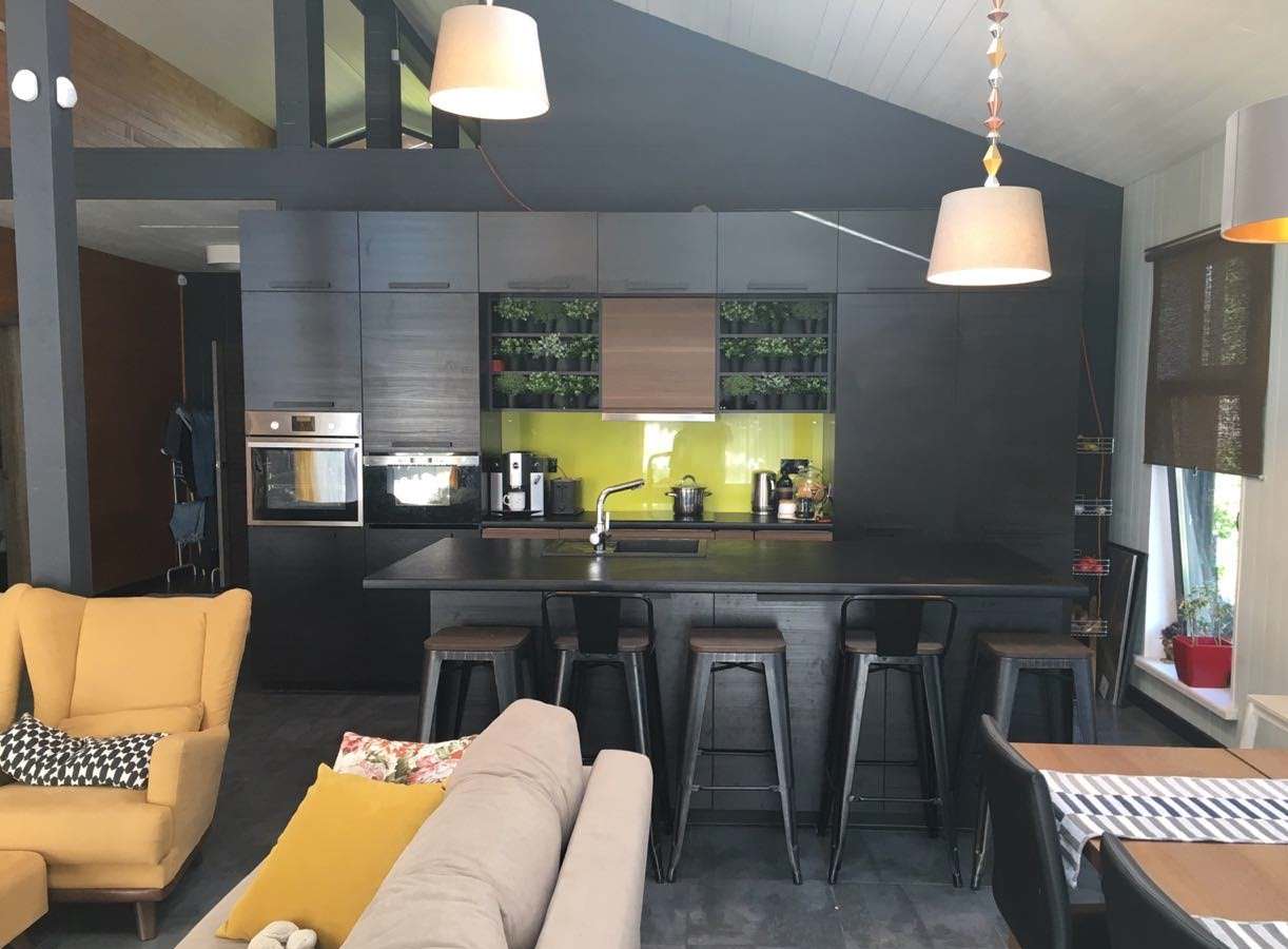 Семейный одноэтажный дом