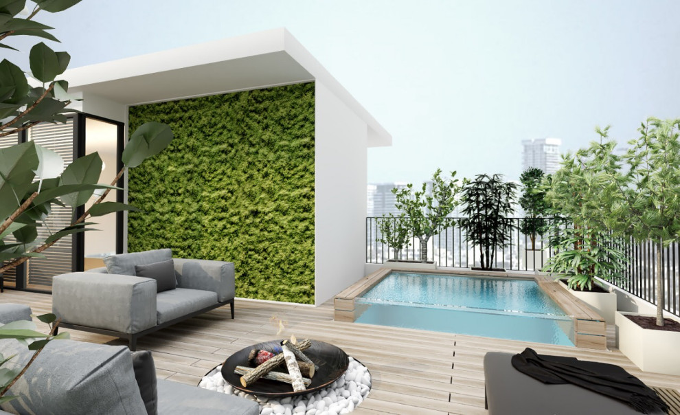 Обложка проекта: House with terrace in Tel Aviv