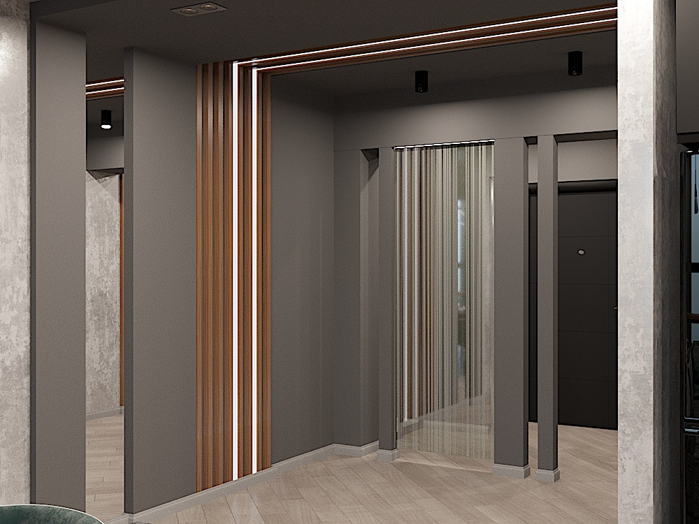 из студии в двухкомнатную