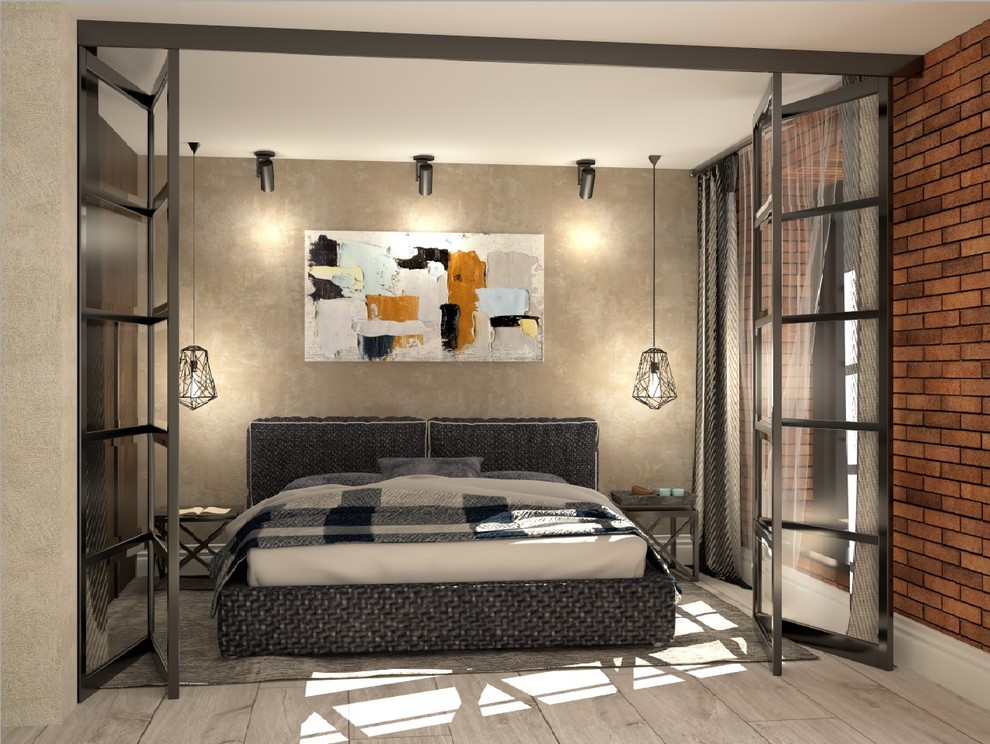 Обложка проекта: Лофт в однокомнатной