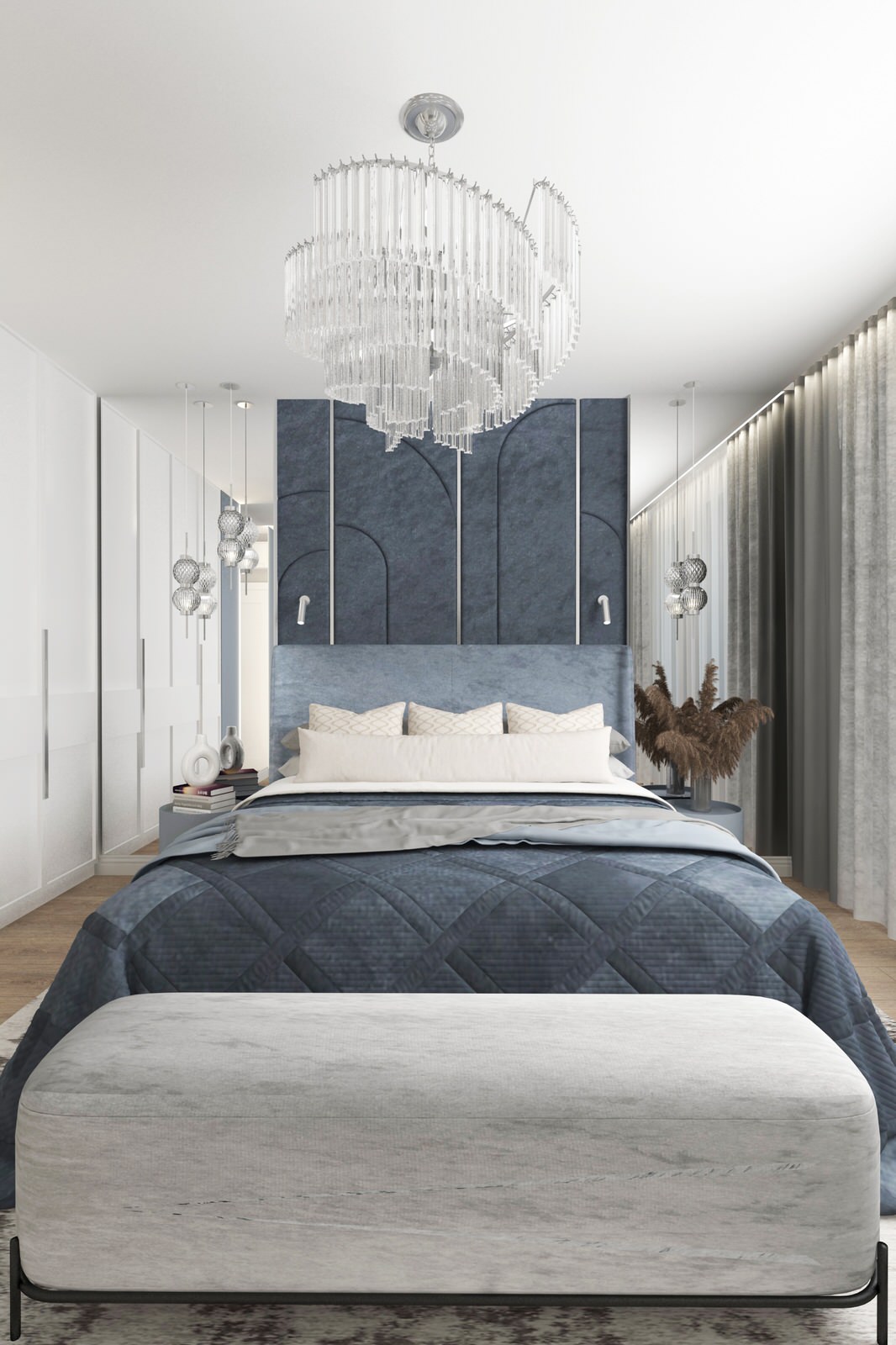 Проект трехкомнатной квартиры г. Ростов-на-Дону