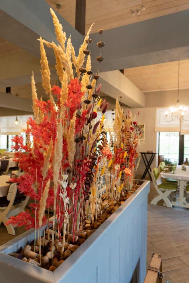 Флористическое оформление ресторана