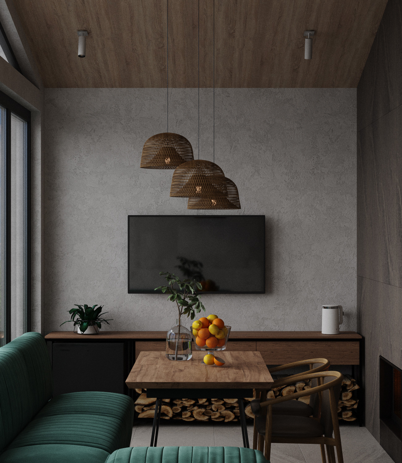 Обложка проекта: Проект комнаты отдыха в бане