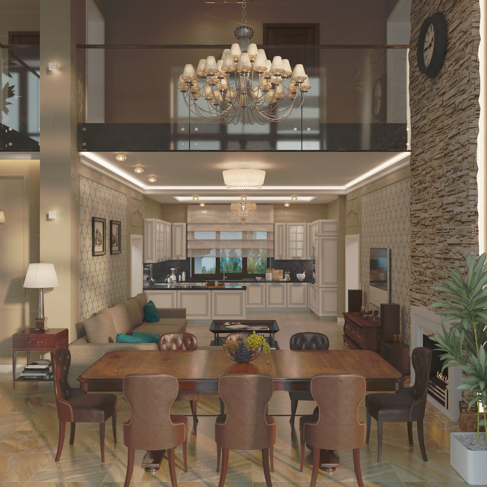 Гостиная со вторым светом