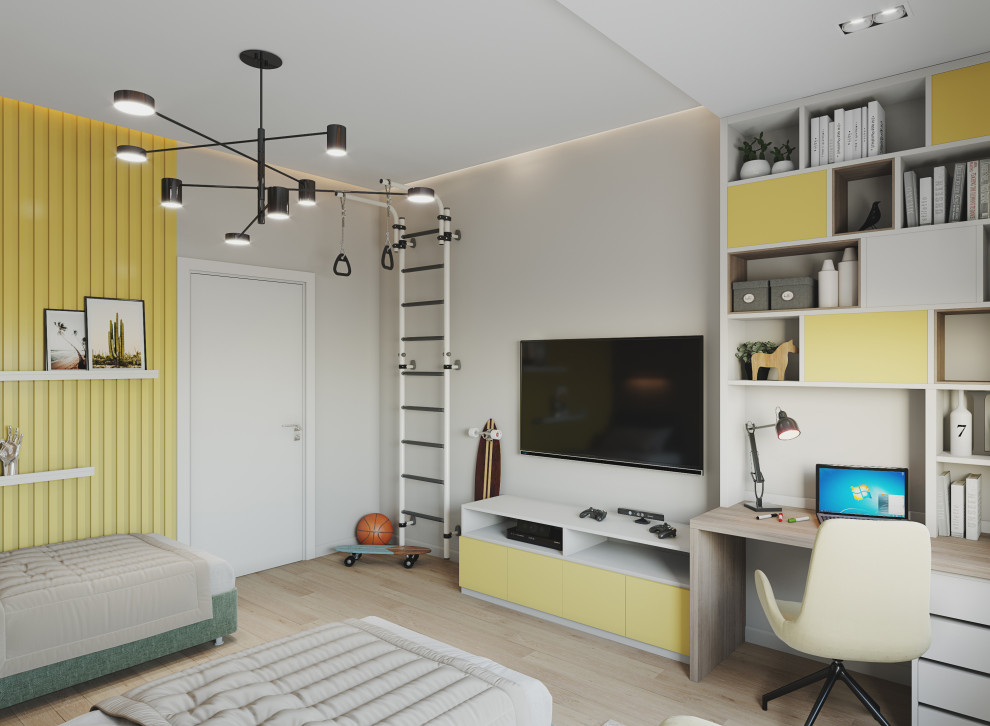 Квартира для семьи в современном стиле