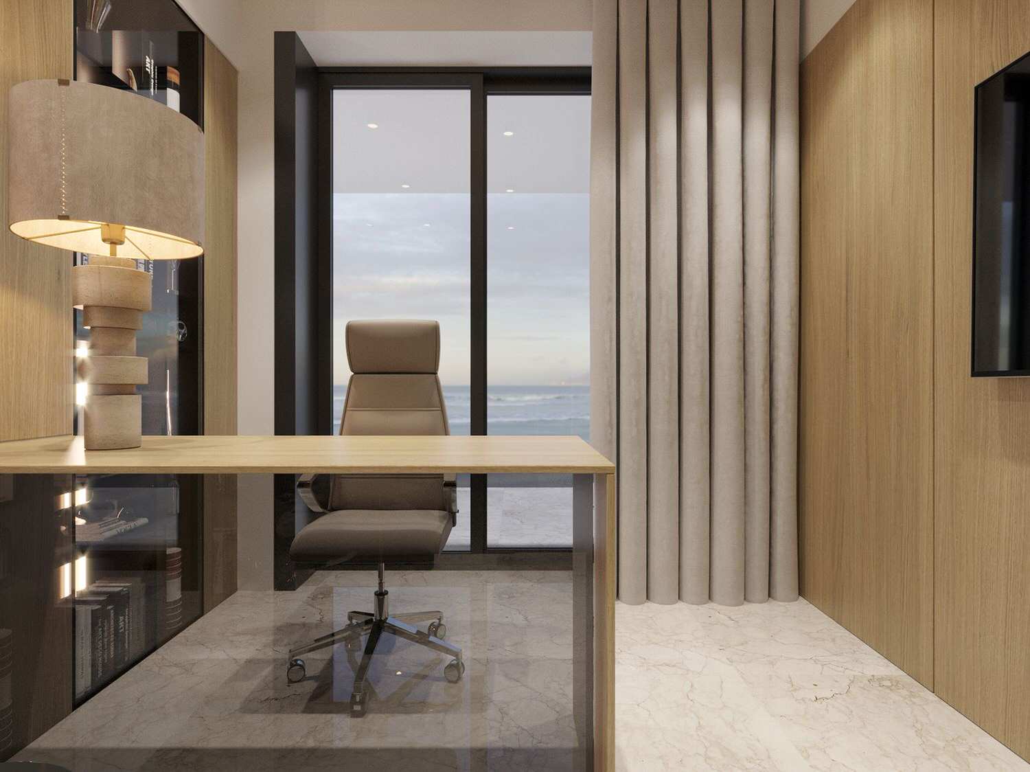 Penthouse Design In SOHO Tower, Paphos, Cyprus