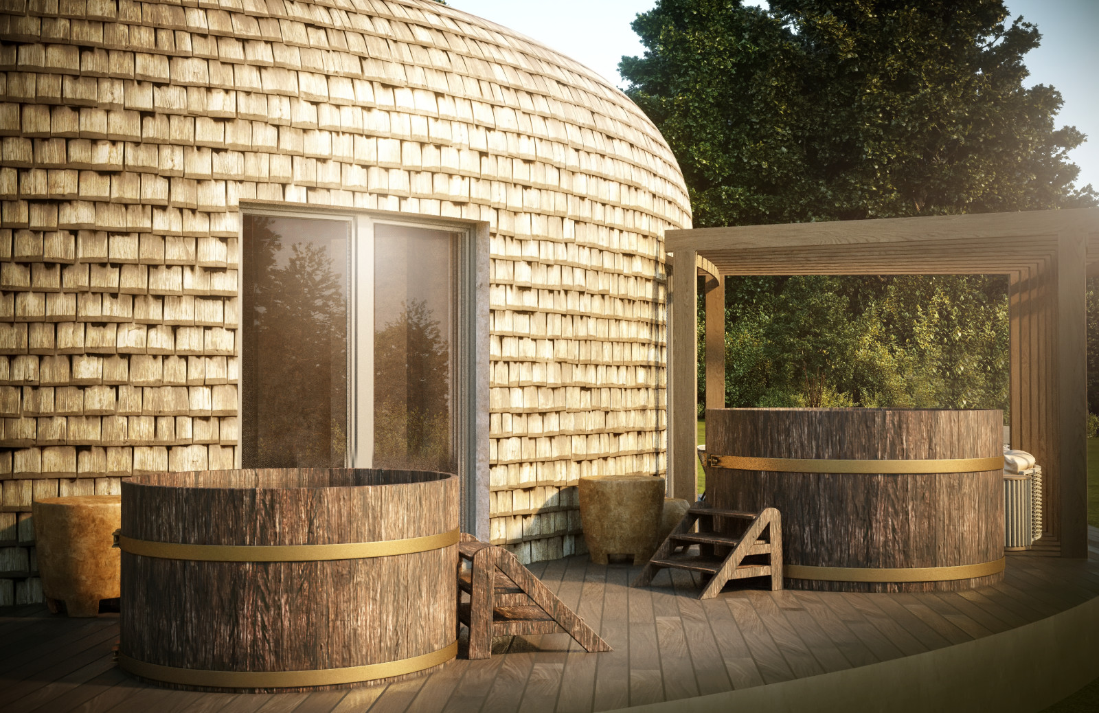 Обложка проекта: Банный комплекс в Казахстане